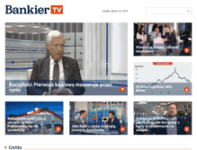 Tablet Screenshot of bankier.tv