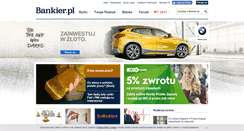 Desktop Screenshot of bankier.pl