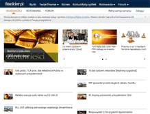 Tablet Screenshot of bankier.pl
